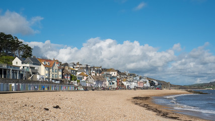 View of the Beach at Lyme Regis