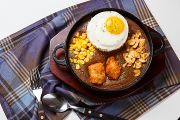 Korean style curried rice