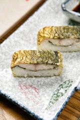 mackerel sushi
