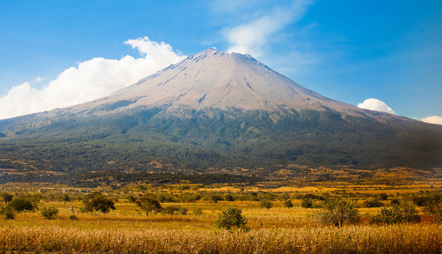 Mexican Volcano Landscape