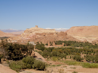 Fototapeta na wymiar Aït Benhaddou ruin of Morocco