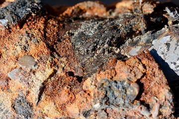 Rusted metal sheet