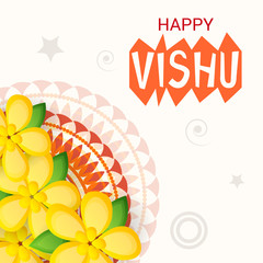 Obraz na płótnie Canvas Happy Vishu.