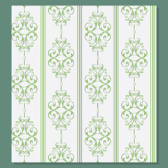 Seamless vintage background Vector background for textile design.