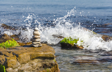 stack of pebbles