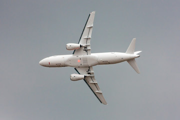 Flying plane