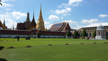 Naklejka premium Beautiful unique city of Bangkok in Thailand and Phuket, Ko Samui, Khao Lak