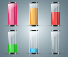 Business Infographics. Battery icon.