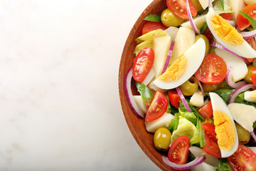 Ensalada campera traditional spanish countryside salad