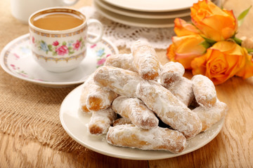 Alfajores traditional Spanish cookies