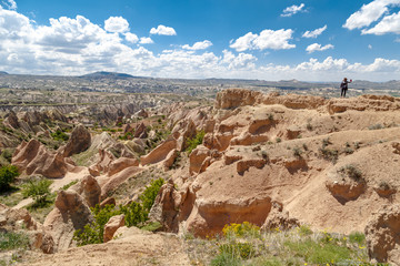 Red Valley Landscape View