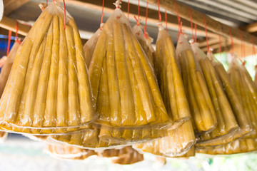 yellow pickled asparagus