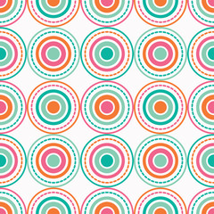 Fototapeta na wymiar Polka dot seamless pattern. Print. Repeating background. Cloth design, wallpaper.