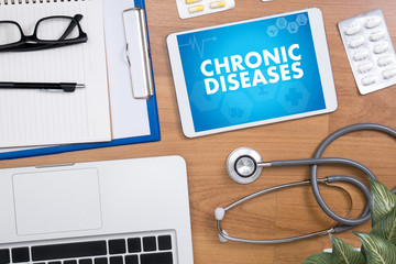 CHRONIC DISEASES Healthcare modern medical Doctor concept