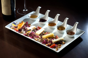 various assortment of italian cheese