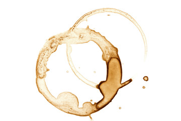 Coffee Stain - Isolated Photo./ Coffee Stain - Isolated Photo 