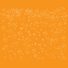 Beer texture with bubbles and foam