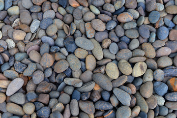 Sea stones background