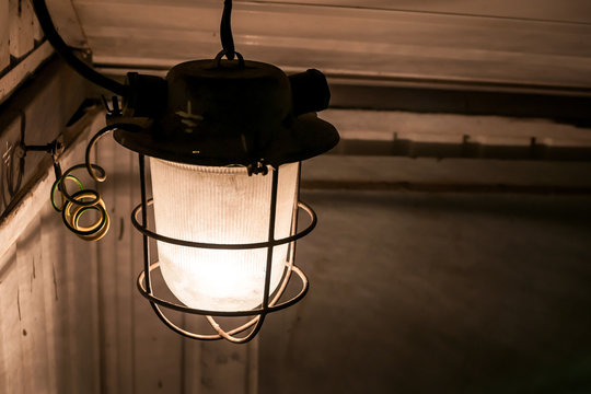 rusty lantern