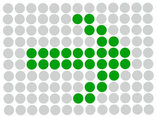 Abstract arrow vector illustration