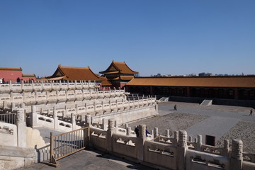 Palace of Heavenly Purity Qianqinggong in Forbidden city, Beijing, China
