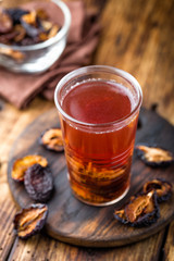 Prune drink, dried plums extract, fruits beverage