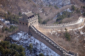 The Great Wall of China in Badaling, China
