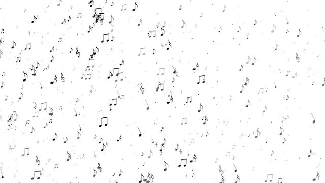 Looped Abstract Background of Musical Notes
Animation of motion notes.