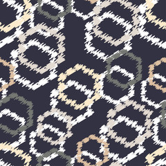 Seamless geometric pattern. Print. Repeating background. Cloth design, wallpaper.