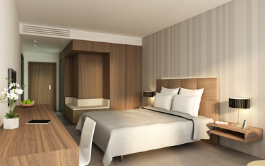 Hotelzimmer P1 Nussbaum