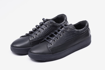 Blue and White Unisex Shoe - Sneakers