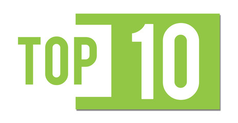 Top 10 Green Abstract Bar 