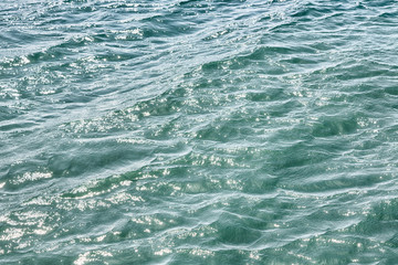 abstract blur background of the pacific ocean
