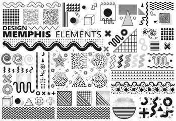 Memphis elements set