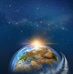 Travel around the Earth