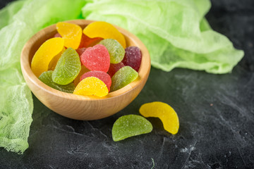 Fruity candied jelly candy
