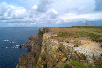 Fototapeta na wymiar Penas Cape in Asturias, Spain