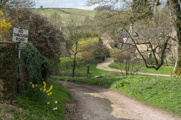 Scenic View of Upper Slaughter Village