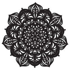 Abstract mandala design