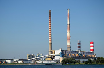 Coal-fired power station - obrazy, fototapety, plakaty