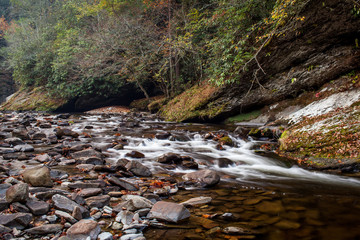 Fall Morning on the Little River