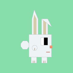 Cubic rabbit.