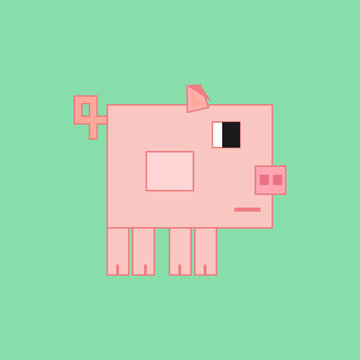 Cubic pig.