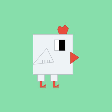 Cubic chicken.
