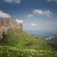 Fototapeta na wymiar Large Thach. Caucasus Mountains. Russia