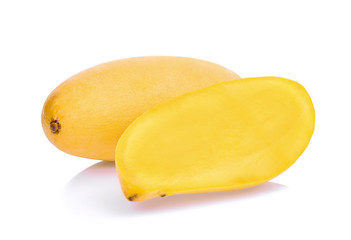 fresh mango isolated on white background