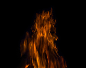 big bright bonfire