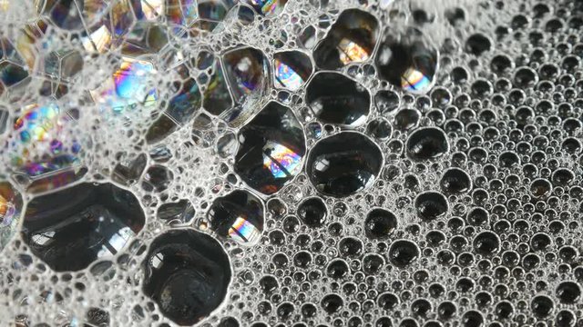 Abstract water bubbles background