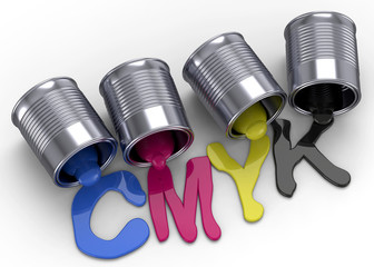 Color Print Concept - 3D