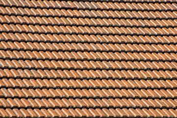 Tile roofs, patterns - Textures and backgrounds